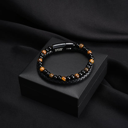 The Guardian - Son's Tiger Eye Protection Bracelet