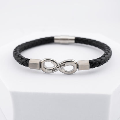 Ziella - "To My Man" - Infinity Personalized Bracelet
