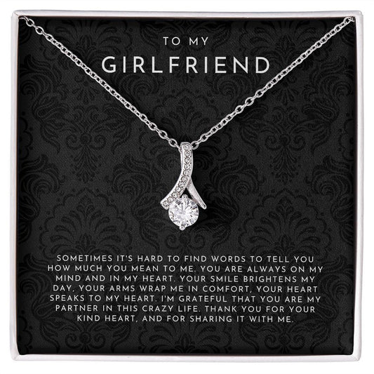 "To My Girlfriend" Necklace